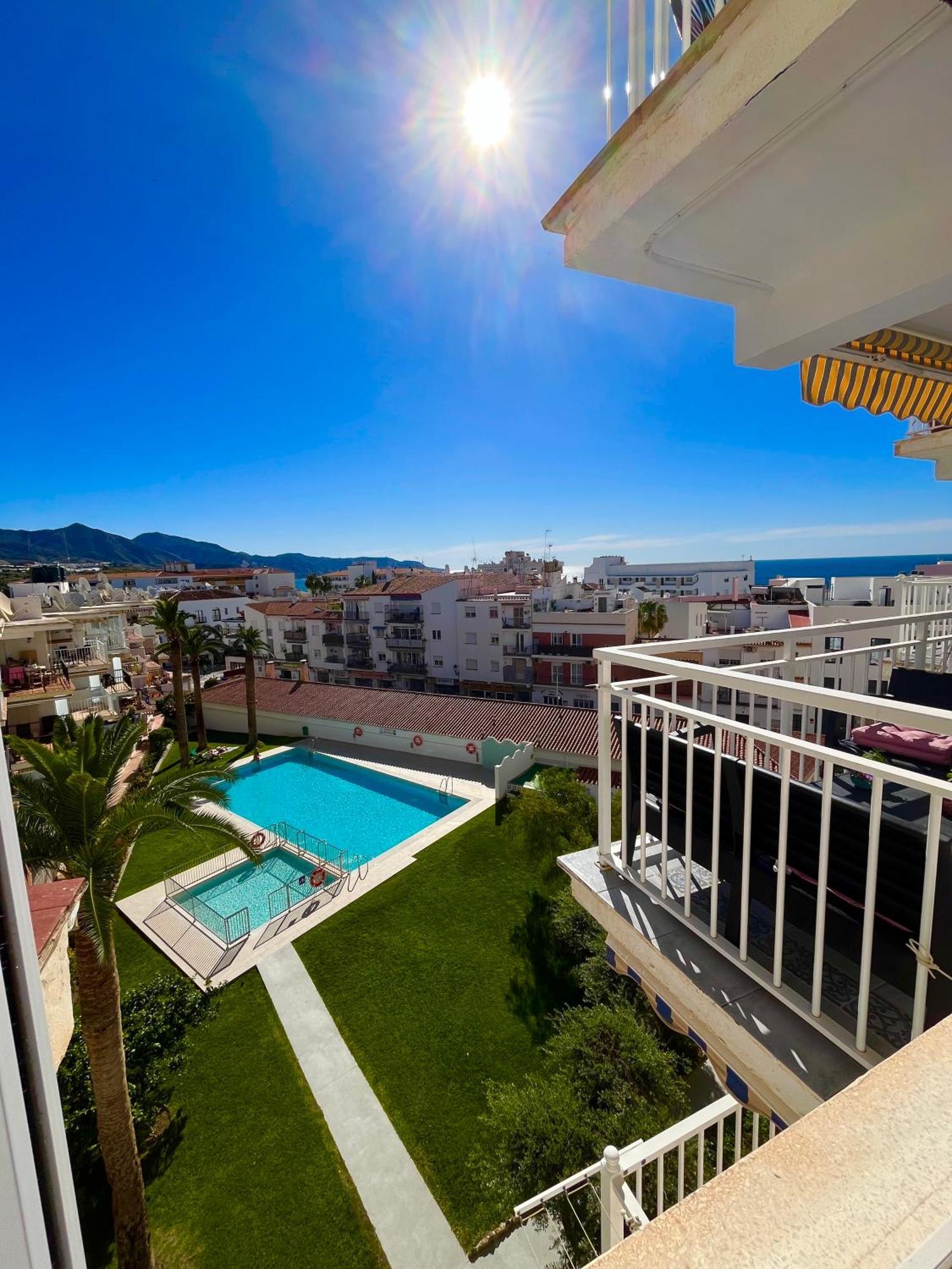 Wonderful Flat With Seaview In Nerja Apartment Ngoại thất bức ảnh