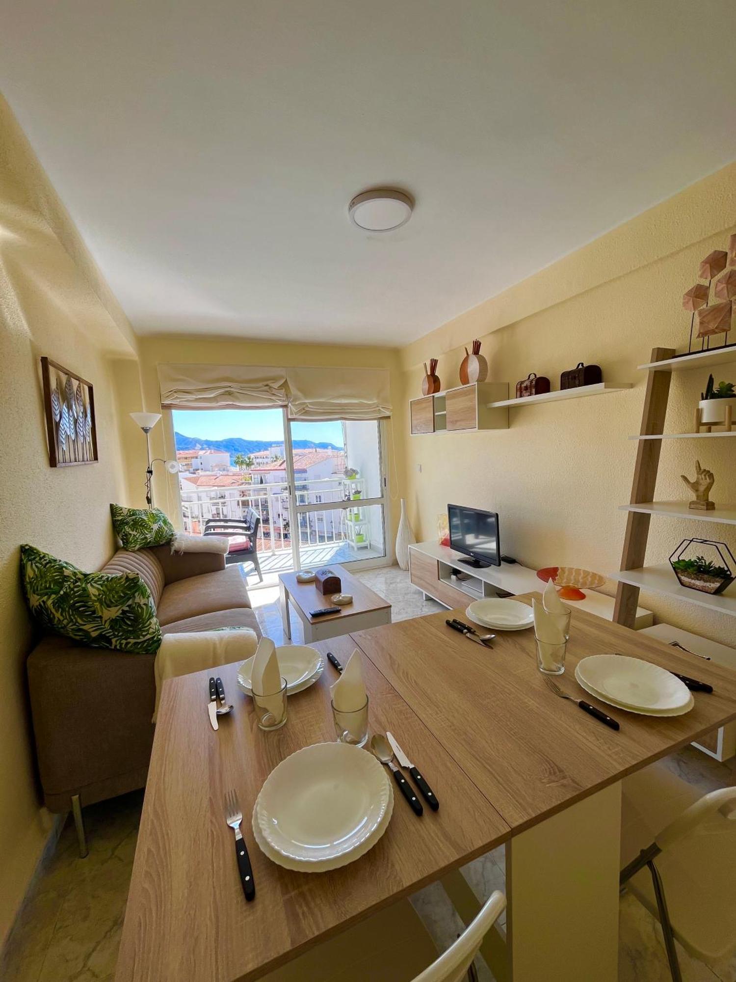 Wonderful Flat With Seaview In Nerja Apartment Ngoại thất bức ảnh